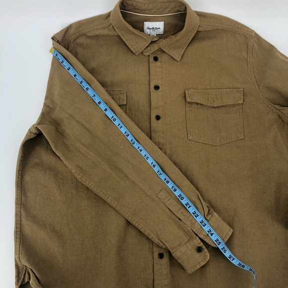 Goodfellow&Co Brushed Denim Casual Button Up Shirt - Picture 6 of 11